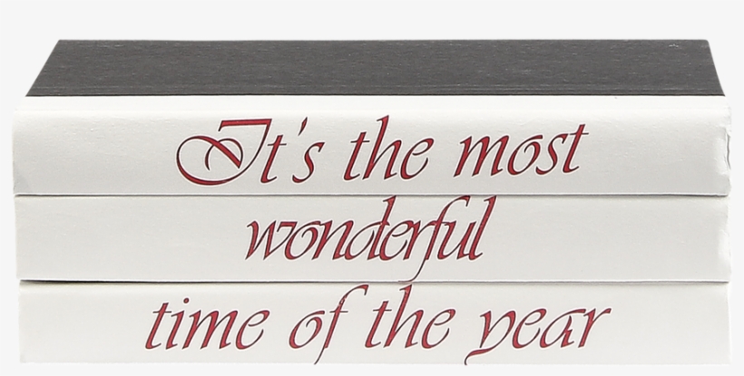 Holiday "it's The Most Wonderful" - Calligraphy, transparent png