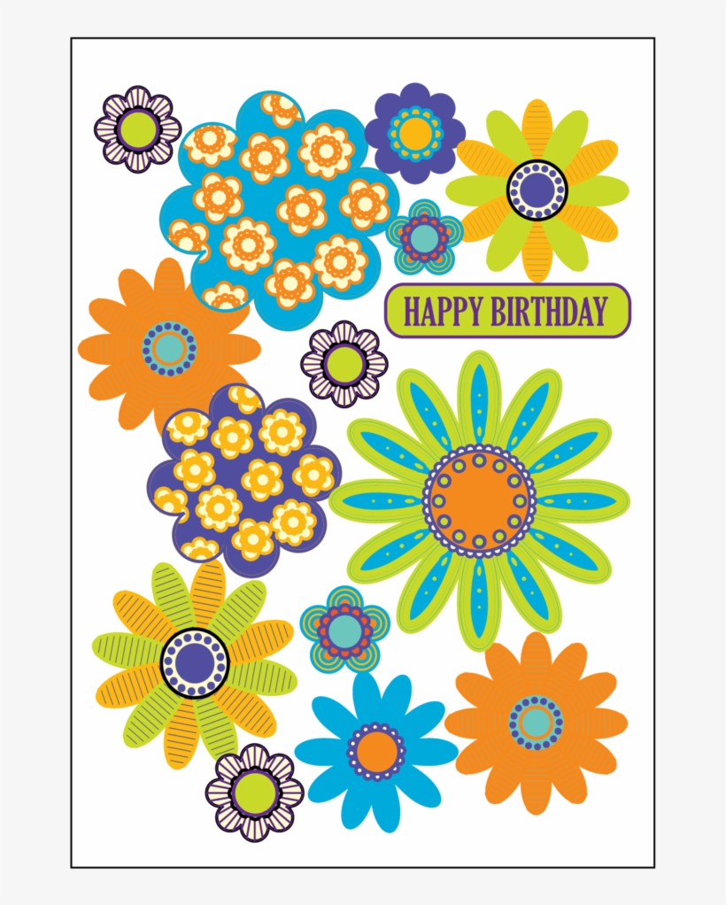 Colorfulflowers, transparent png