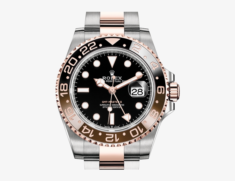Discount Rolex Men's Watch - Rolex Gmt Master Ii, transparent png