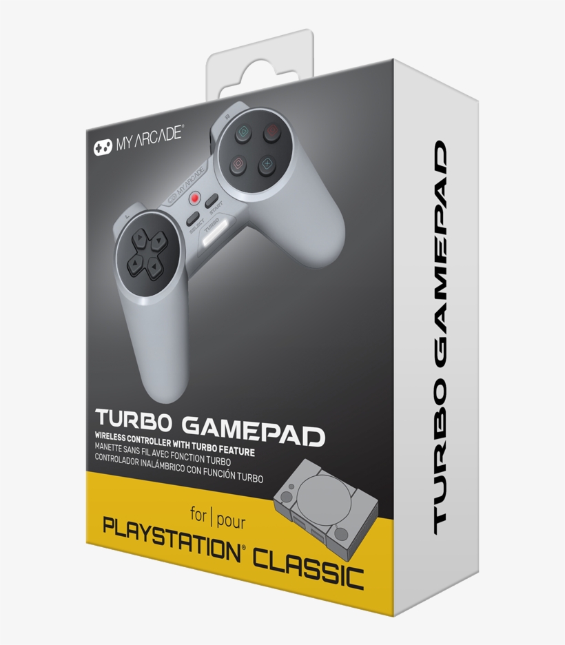 The Turbo Gamepad Is A Wireless Solution For The Playstation - Joystick, transparent png