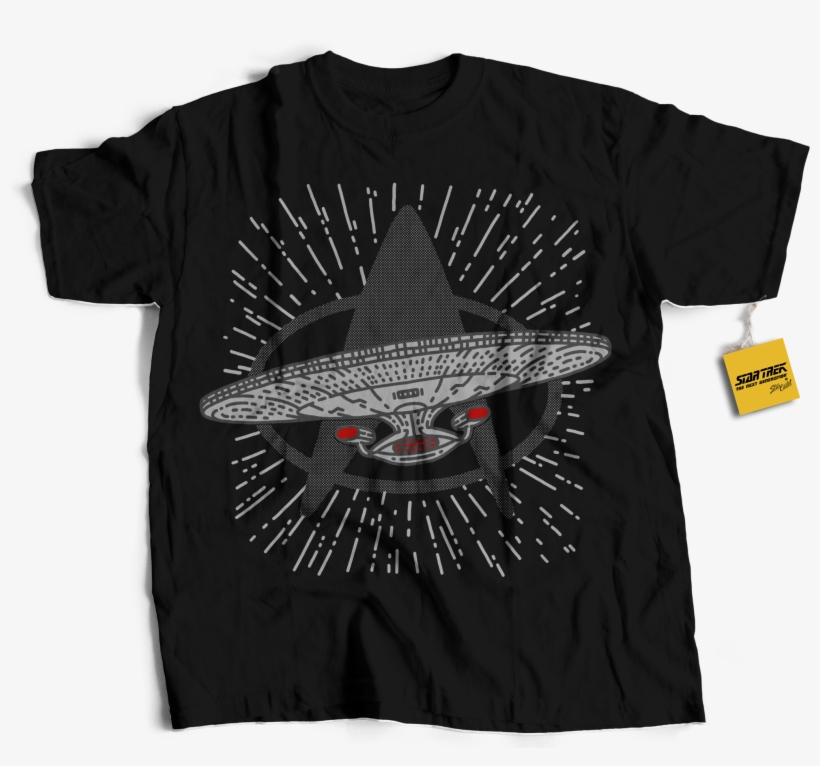 Star Trek - Enterprise - Active Shirt, transparent png