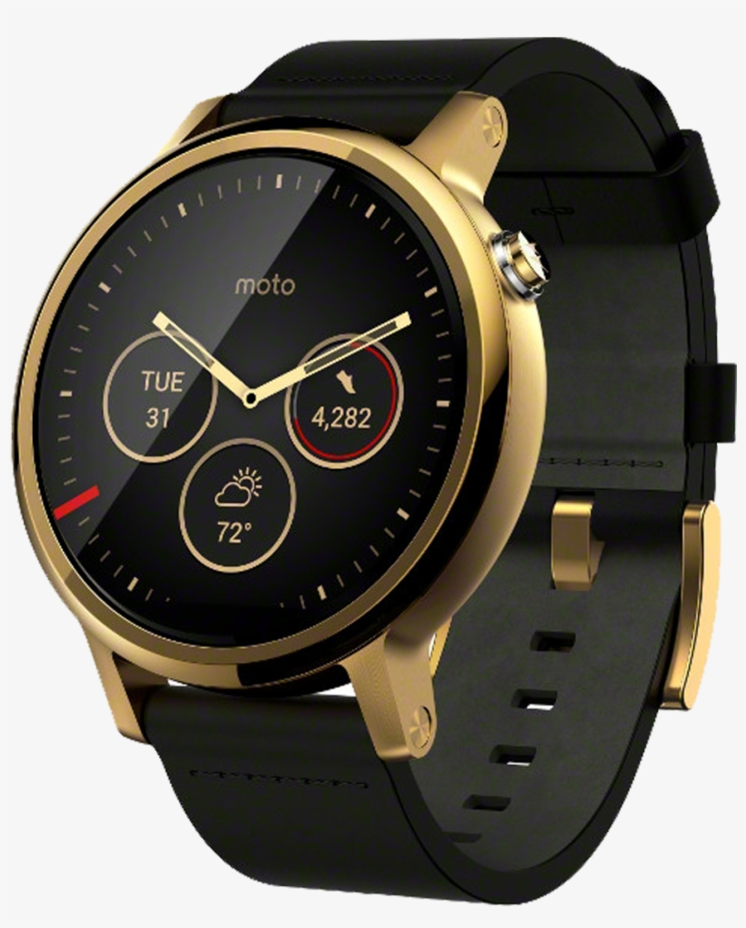 Moto 360 - Moto Smartwatch 2nd Gen, transparent png