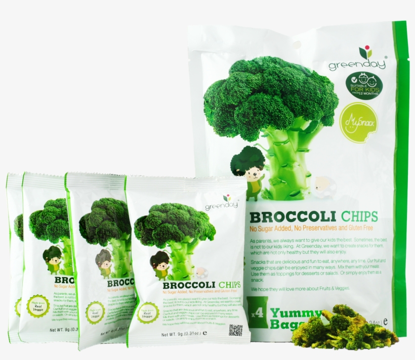 Brocoli 4x Pack - Broccoli, transparent png