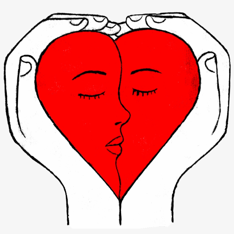 #love #hands #heart #brokenheart #sad #tear #person - De Love, transparent png