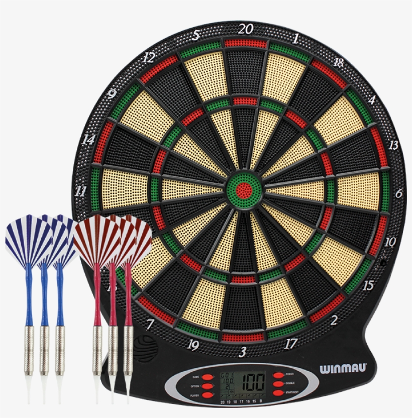 Ton Machine Soft Tip Electronic Dartboard - Winmau Ton Machine Dartboard Soft Tip, transparent png