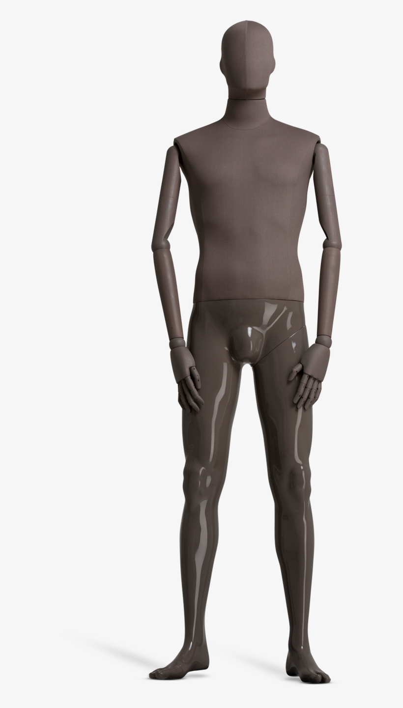 Mannequins Abstract Collection Fabric With Articulated - Standing, transparent png