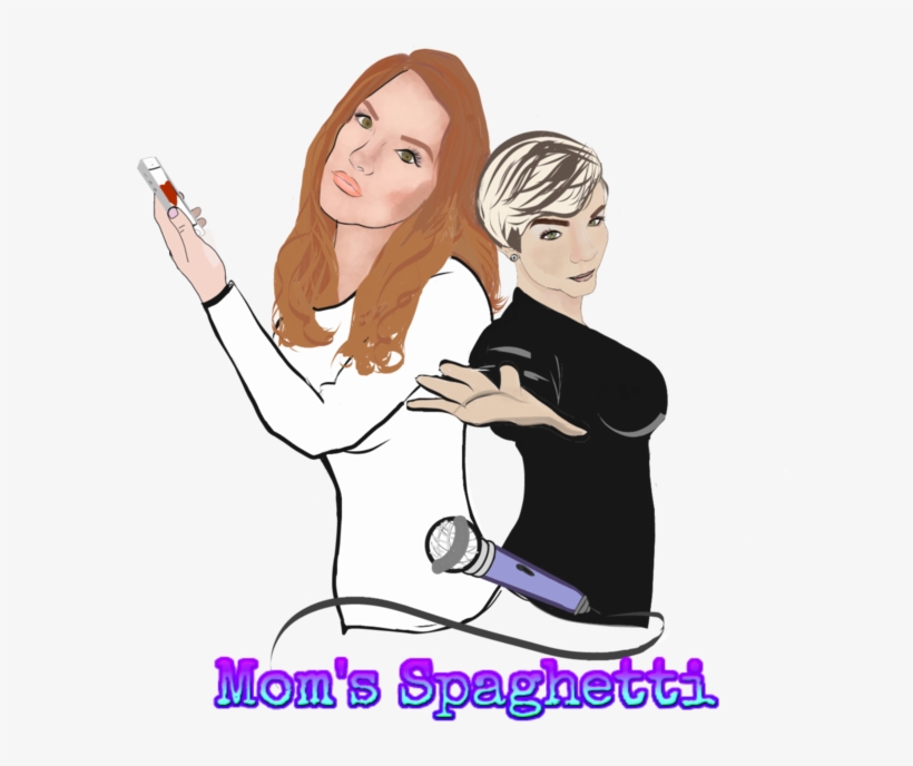 Mom's Spaghetti Podcast - Cartoon, transparent png