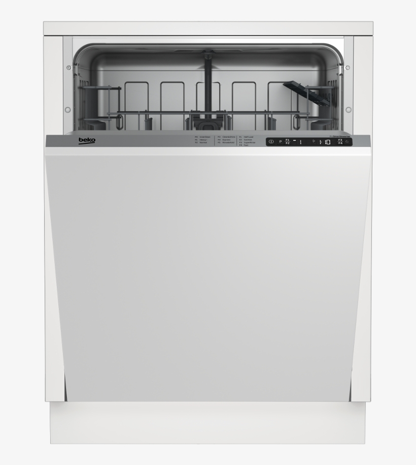 Beko 24" Top Control Dishwasher - Din15211, transparent png