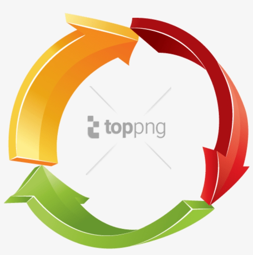 Free Png 3d Circular Arrow Png Image With Transparent - 3d Circular Arrow Png, transparent png