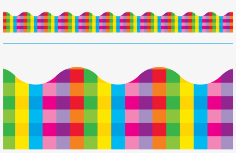 Cuadros De Colores - Cenefa Cuadros De Colores, transparent png