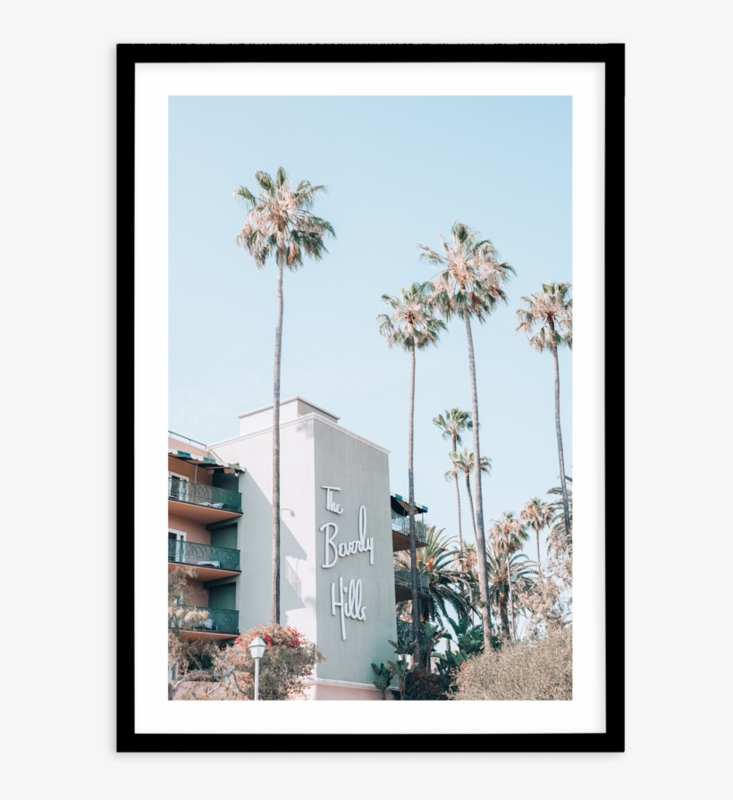 Beverly Hills Hotel Pt - Picture Frame, transparent png