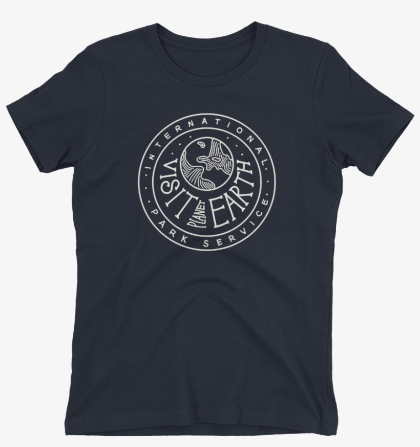 Visit Planet Earth Women's Short Sleeve T-shirt - Bright Eyes Band Logo, transparent png