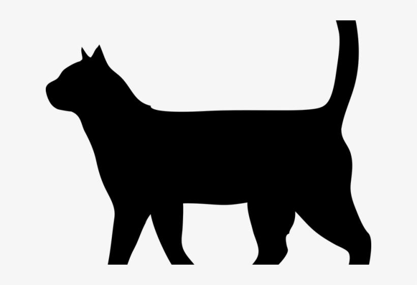 Silhouette Of Cat, transparent png