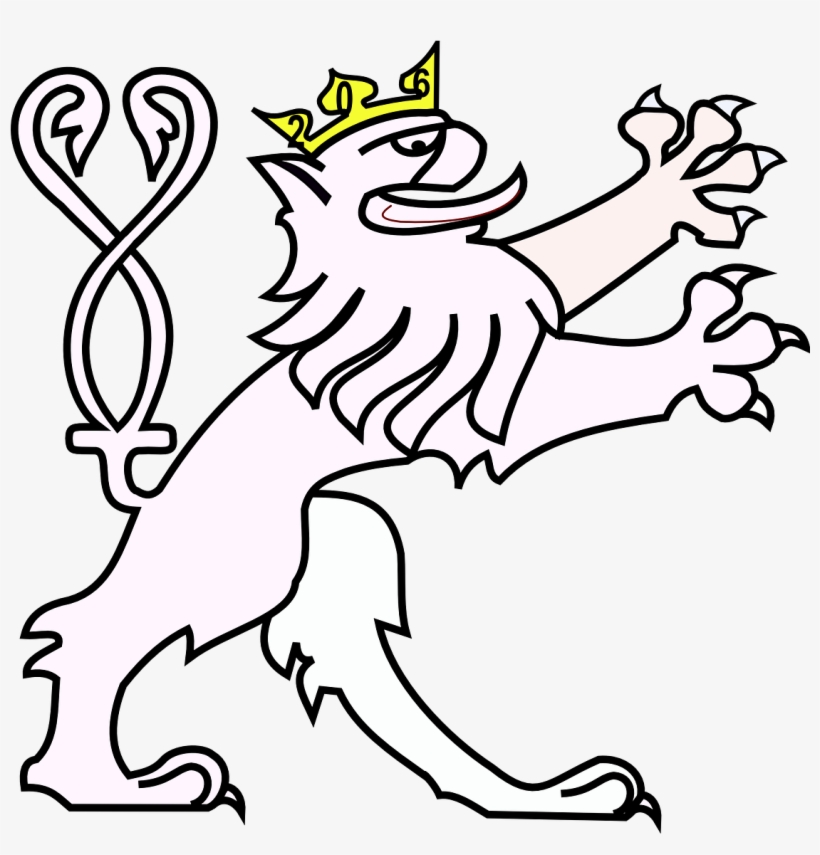 Lion Coat Of Arms Crown Png Image - Crown Clip Art, transparent png