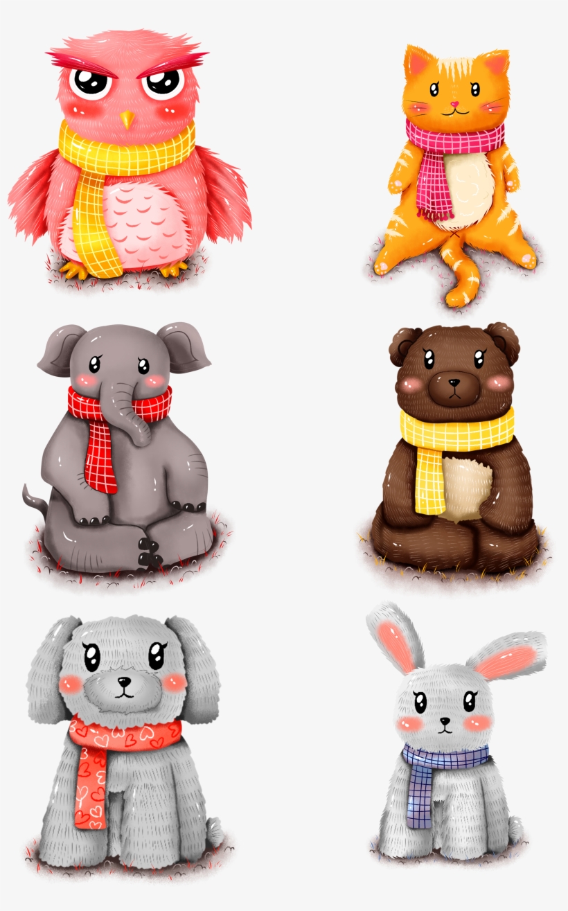 Original Commercial Hand Drawn Animal Png And Psd, transparent png