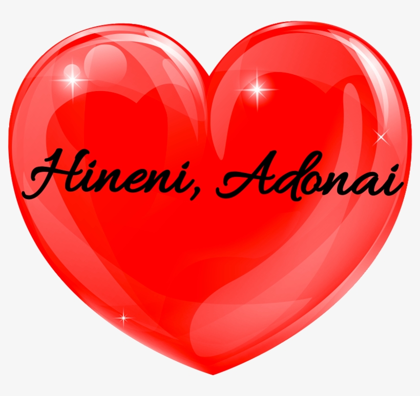Clipart Transparent Download Hineni Adonai Jewish Jewels - Disha Name, transparent png