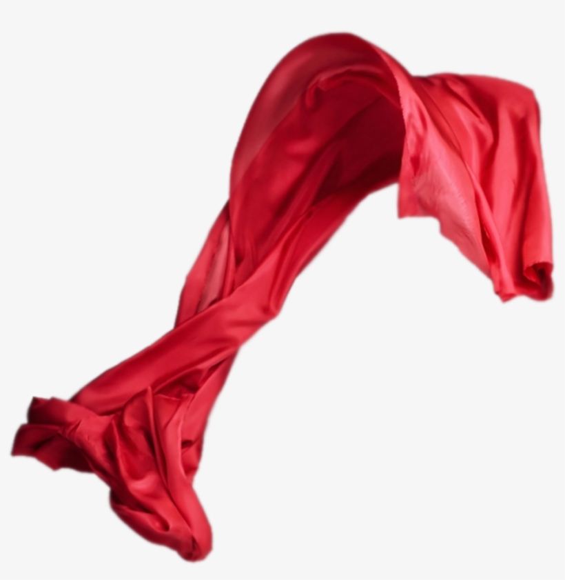 Clipart Download Scarf Transparent Flying - Cloth Blowing In The Wind, transparent png