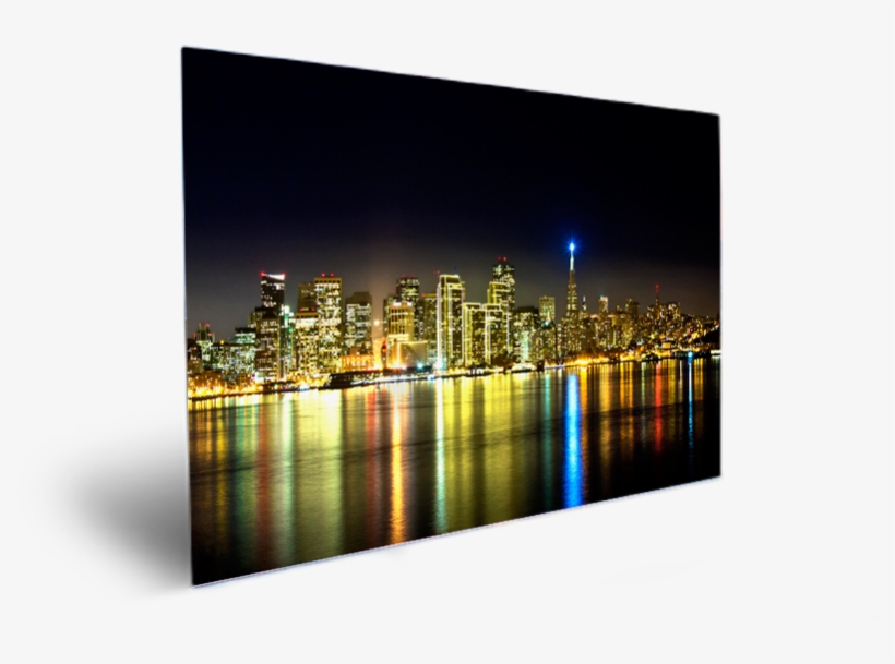 San Francisco Night Skyline - High Resolution Houston Skyline, transparent png