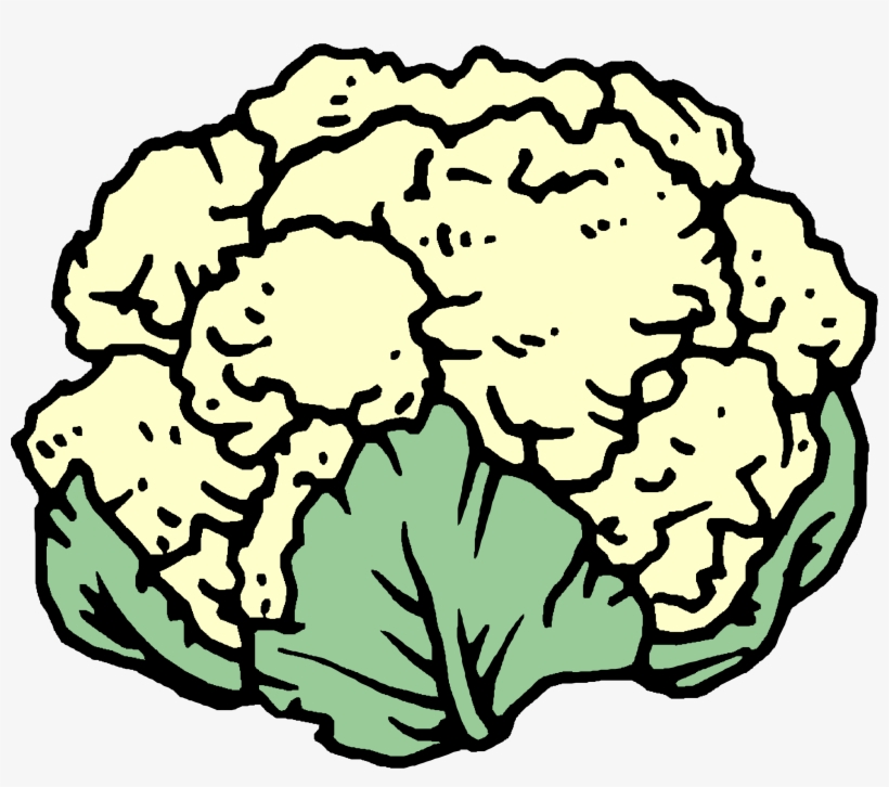 Cauliflower Broccoli Cabbage - Clip Art Cauliflower, transparent png