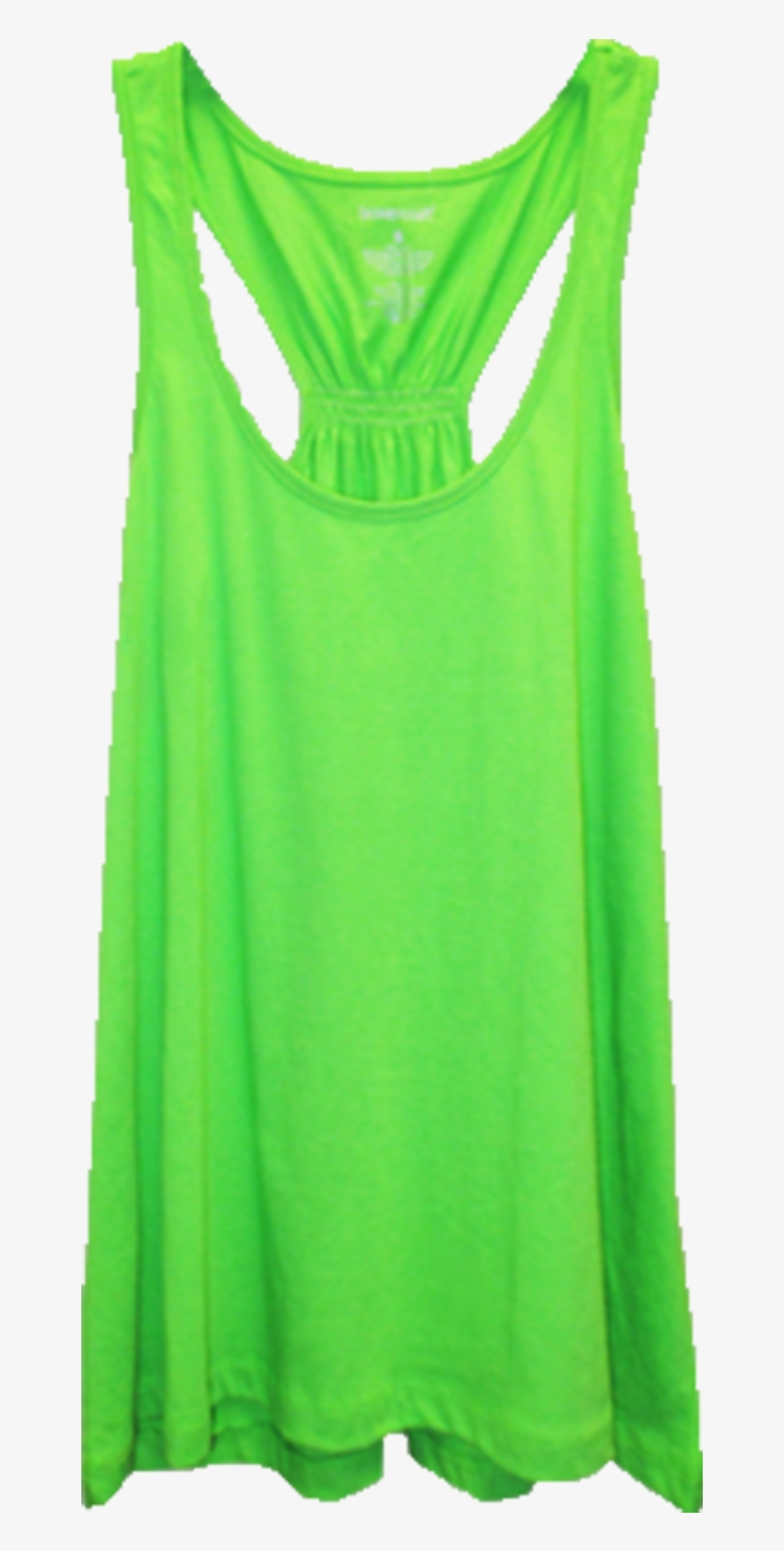 Boxercraft Lime Flare Tank Top *personalize It - Blouse, transparent png