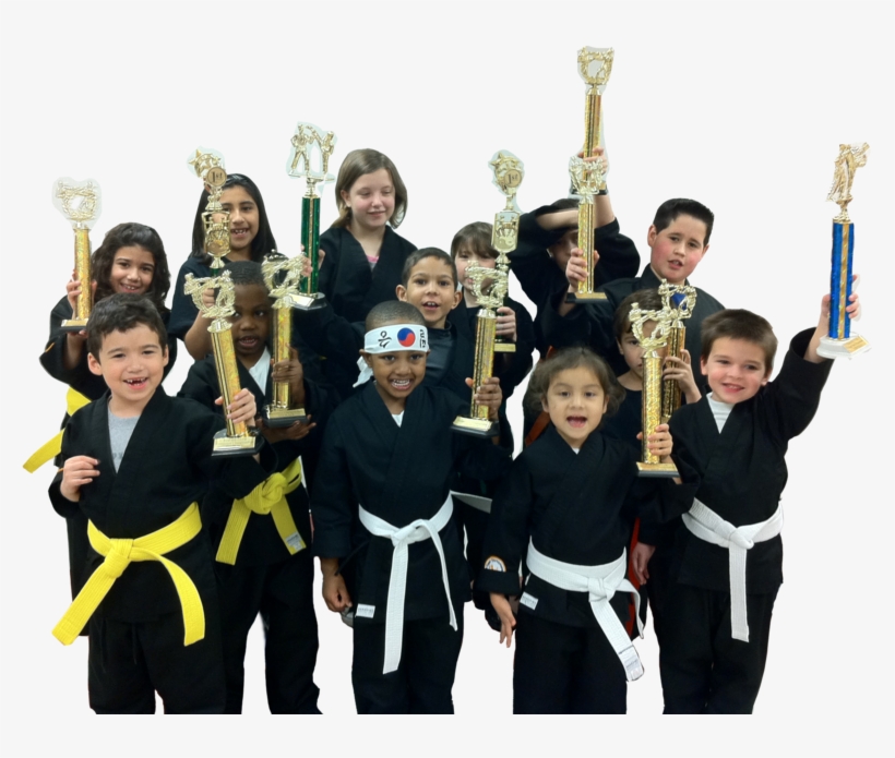 Kids Winning Trophies, transparent png