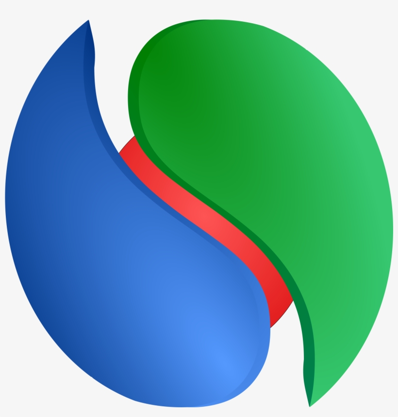 This Free Icons Png Design Of Divided Ball - Graphic Design, transparent png