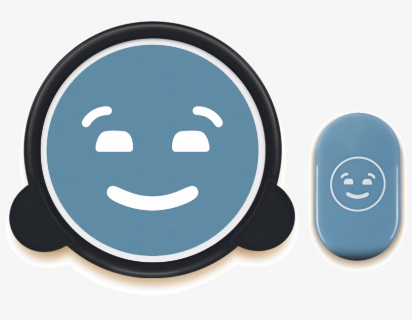 Classic Blue Smiley - Smiley, transparent png