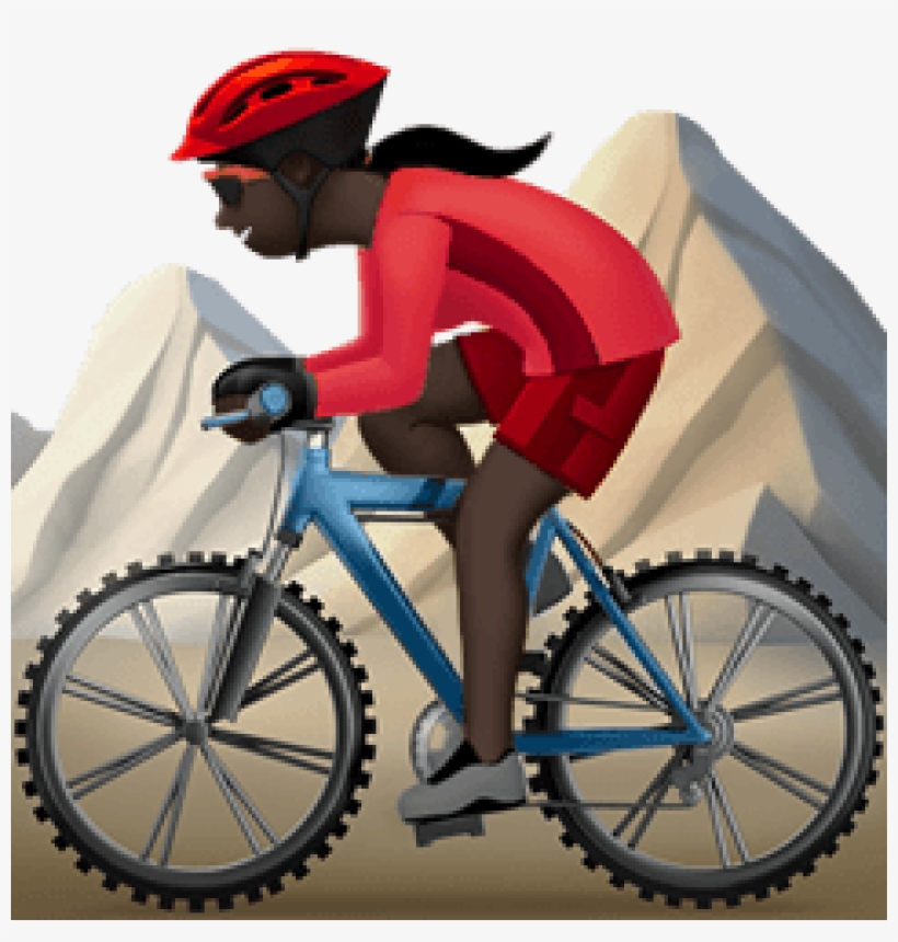 Mountain Bike Emoji 1280x1280 PNG Download PNGkit