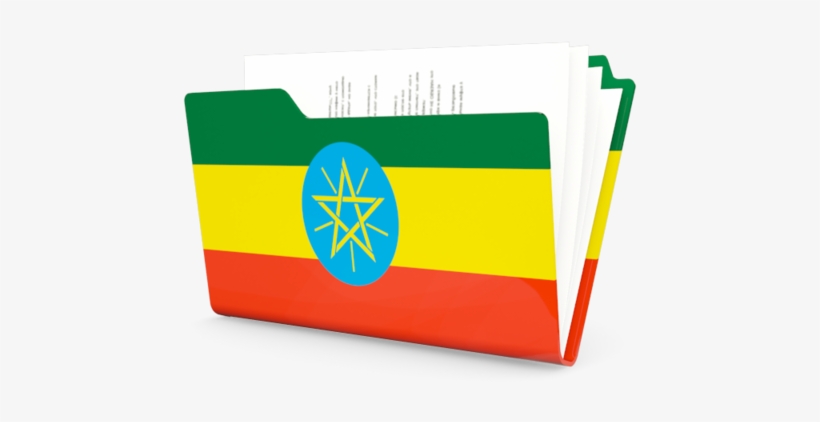 Ethiopian Flag, transparent png