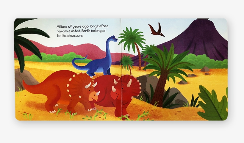 Little Hippo Dinosaurs Children's Book - Valley Of The Dinosaurs Mantle, transparent png