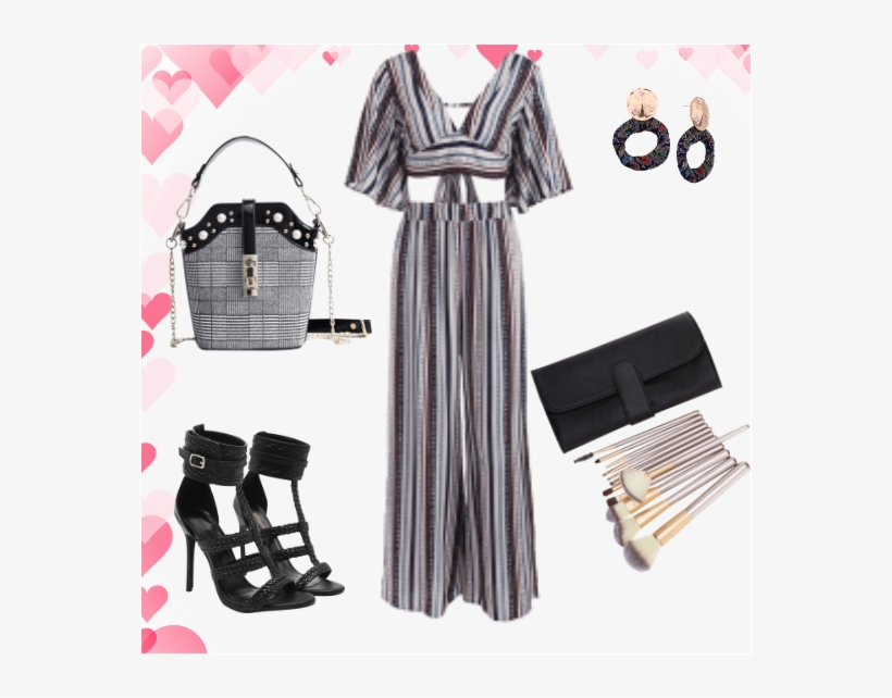 Conjuntos De Palazzo A Rayas, transparent png