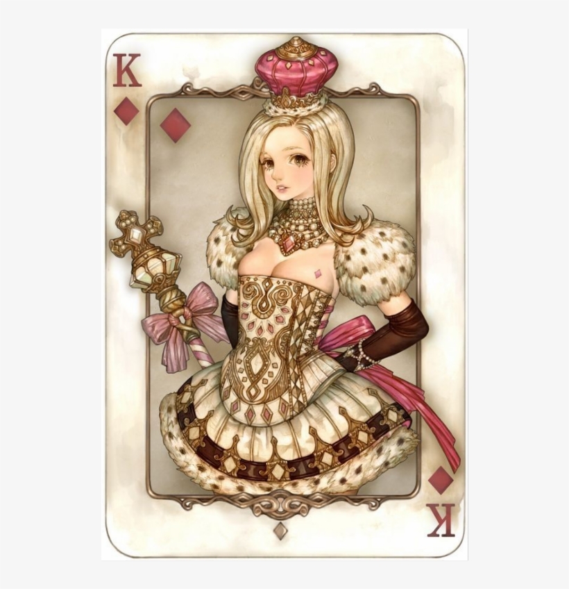 #card #cards #game #playing #king #vintage - Jeong Won An Maggi, transparent png