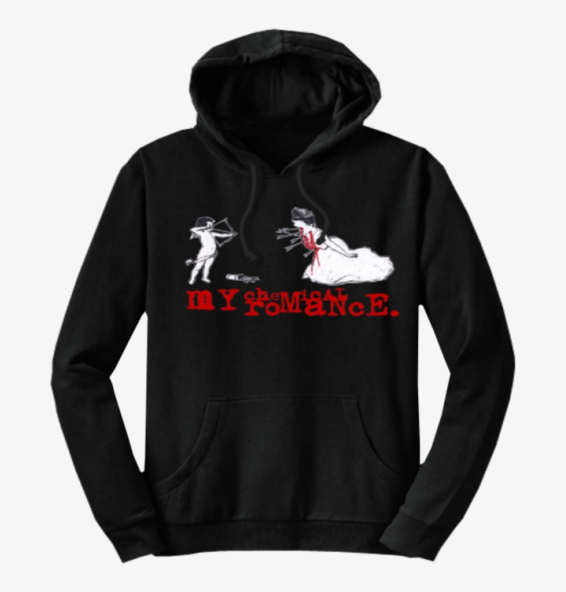 Black Cupid Hoodie - My Chemical Romance Cupid, transparent png