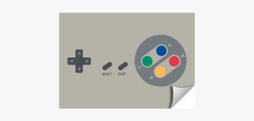 Snes Pad - Circle, transparent png