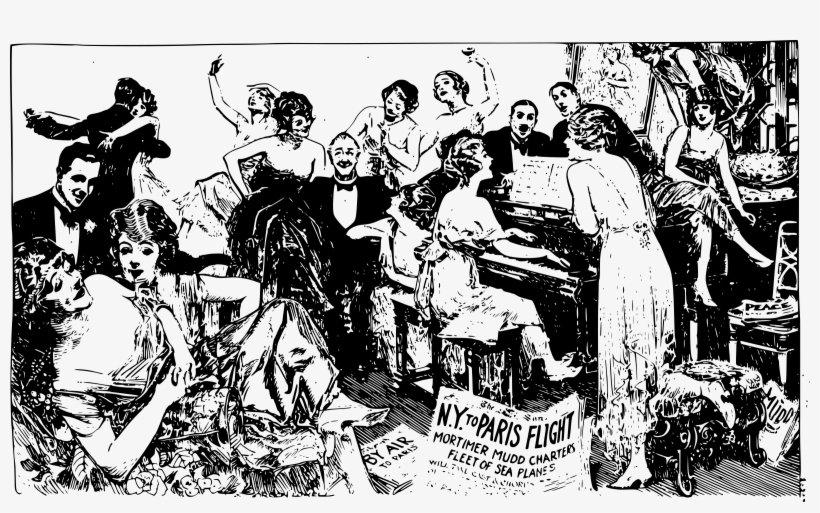 This Free Icons Png Design Of Wild Piano Party - Wild Party Clipart, transparent png