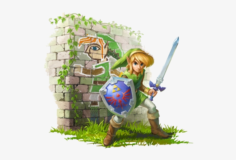 I Know Everyone Loves The 3d Zelda's, But There Is - Legend Of Zelda A Link Between Worlds Link, transparent png