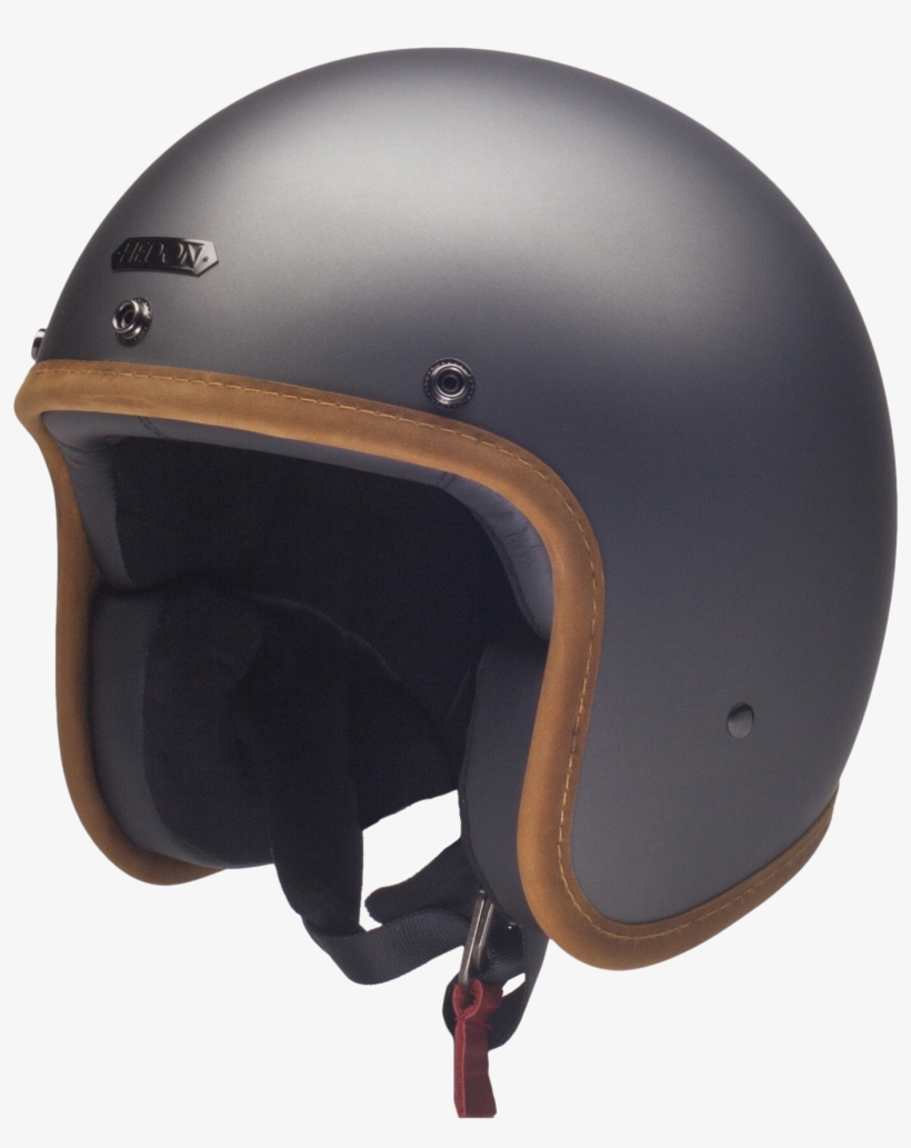 Connect - Hedon Hedonist Ash Open Faced Motorcycle Helmet, transparent png