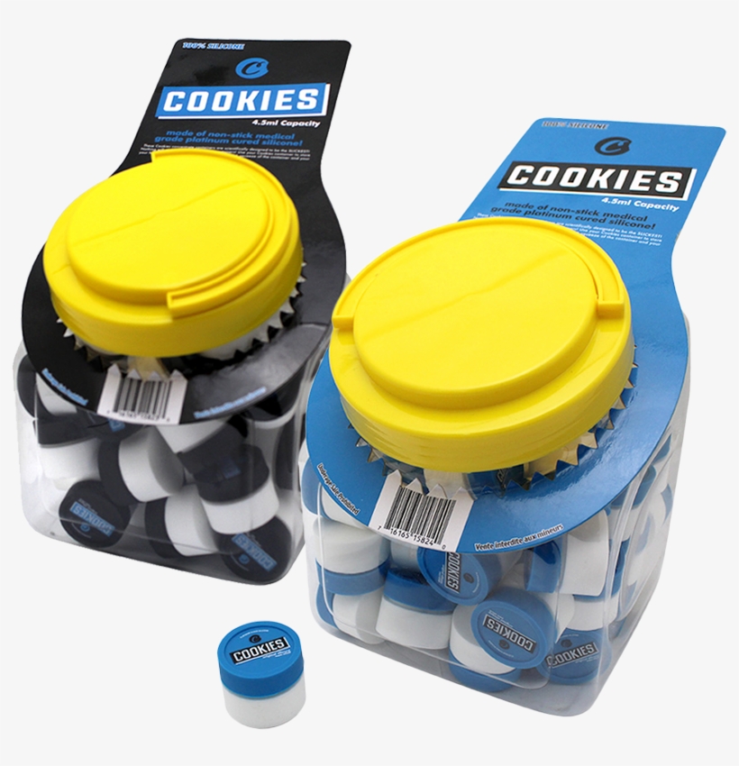 Cookies Mini Silicone Concentrate Jar - Baby Toys, transparent png