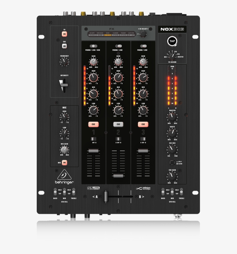 Large [459 - 3 Kb] - Dj Mixer 3 Channel, transparent png