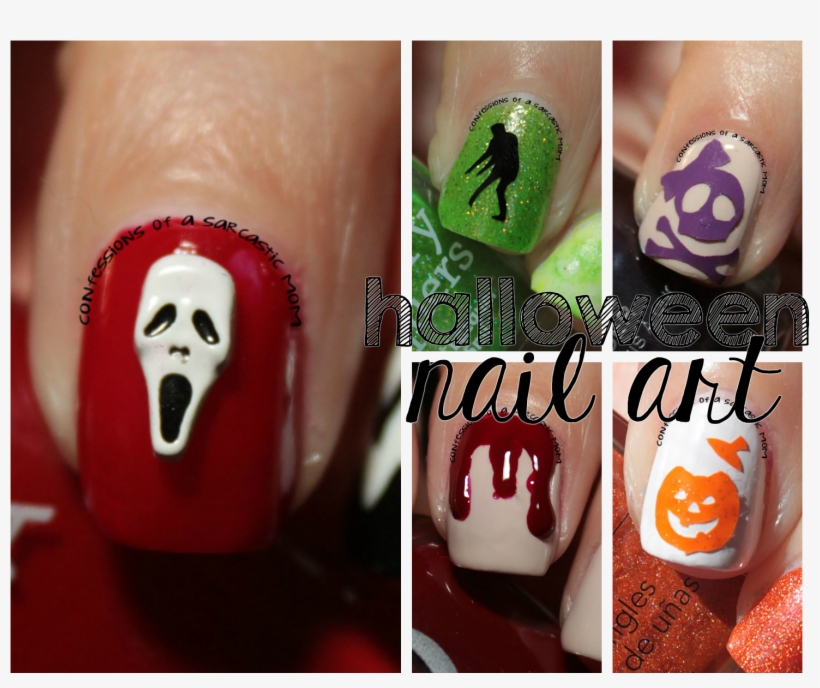Forgotten Halloween Nail Art From - Nail Polish, transparent png