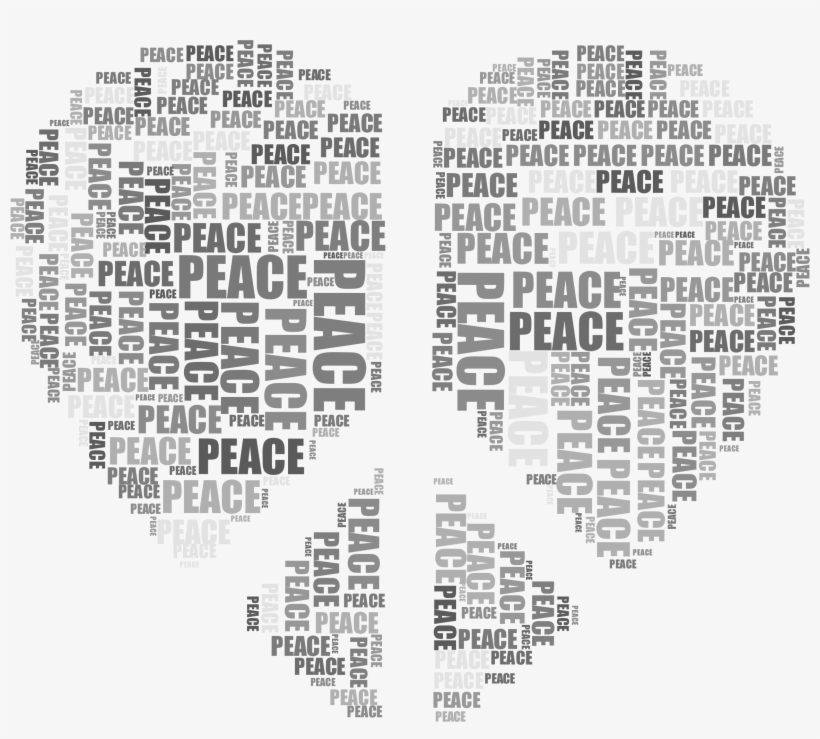 Clipart Heart Mark Iii Cloud Grayscale Big - Monochrome, transparent png