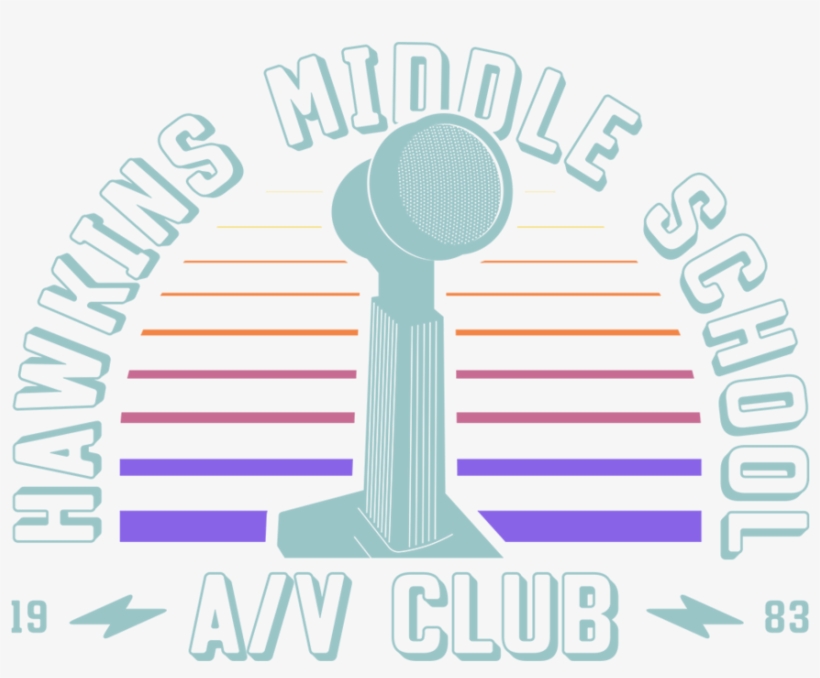 Hawkins Middle Teefury - Illustration, transparent png