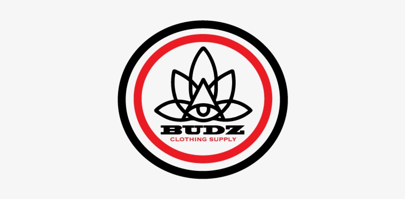 Budz Double Circle Redblk - Emblem, transparent png