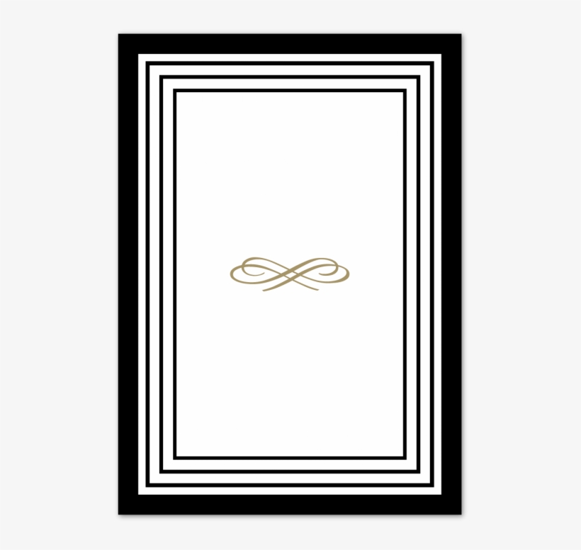 Black Tie Wedding Invitation - Painting, transparent png