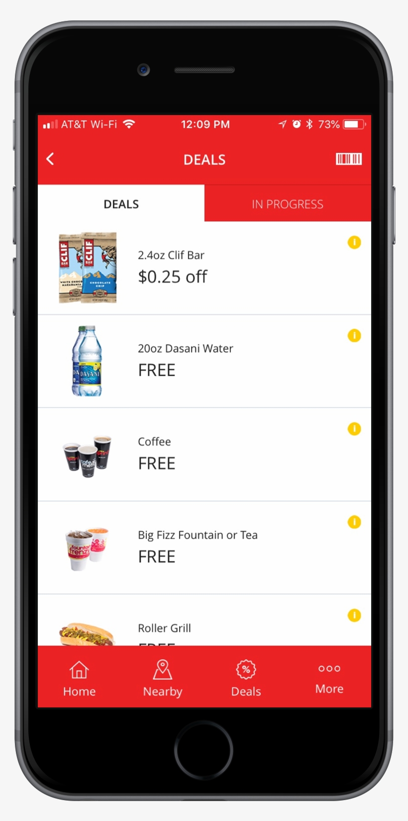 Sprint Rewards App - Add To Cart Food App Mobile Screen, transparent png