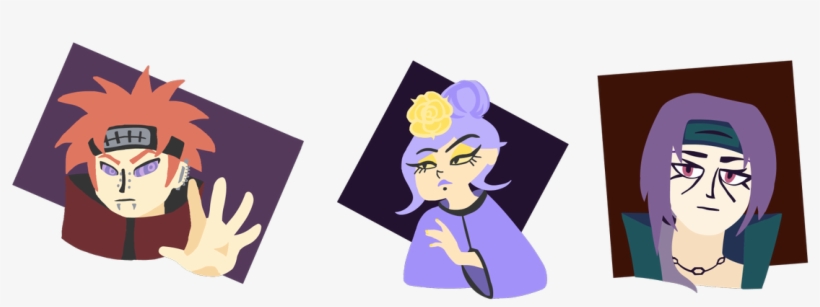 Drawing My Akatsuki Doodles In My Small Windows Of - Cartoon, transparent png