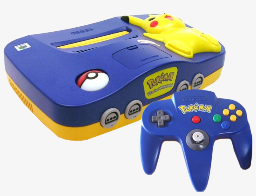 Nintendo 64 Pokémon Konsole - Game Controller, transparent png