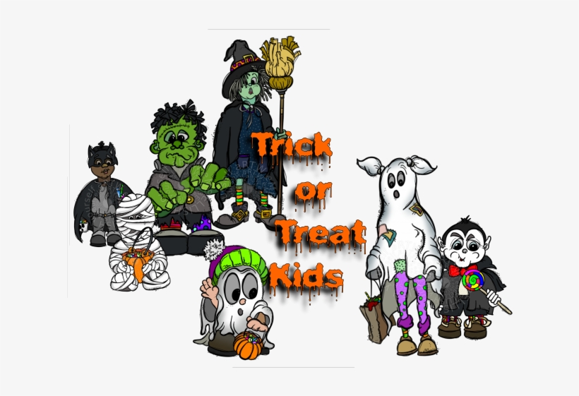 Traditional Halloween Cliparts - Cartoon, transparent png