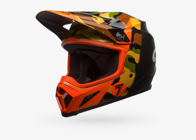 Orange - Motorcycle Helmet, transparent png