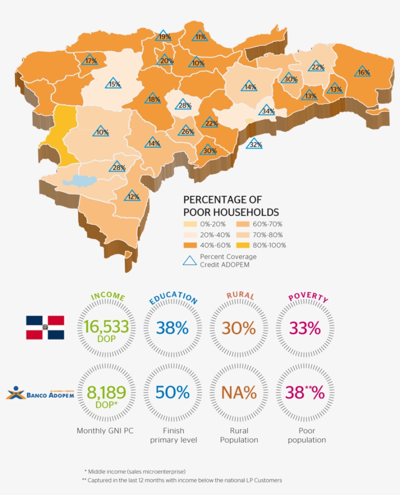 Poor Families Percentage - Map, transparent png